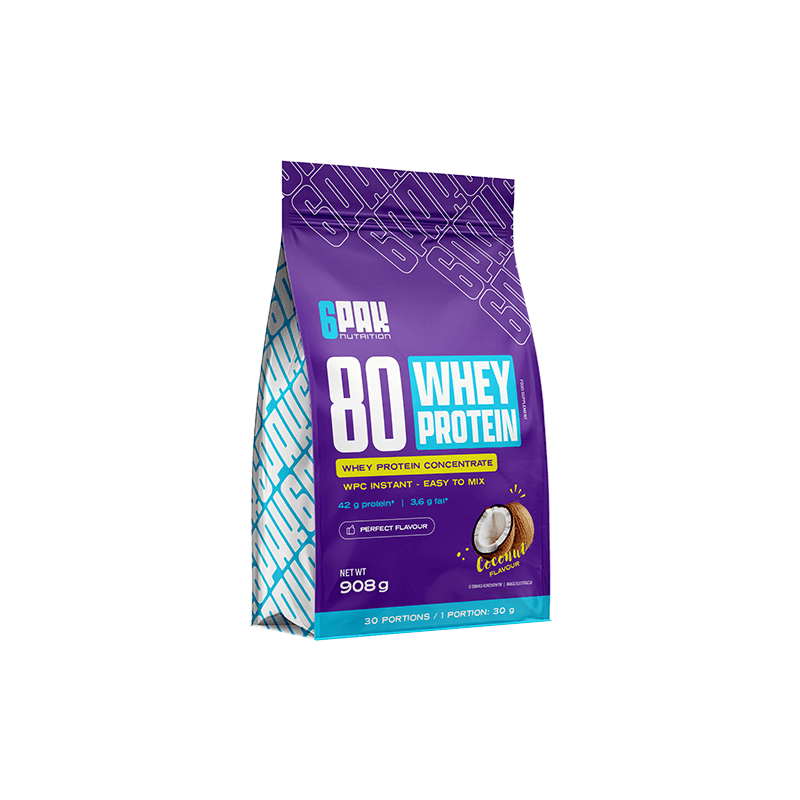 80 WHEY Protein, coconut, 908 g