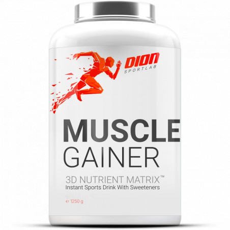MUSCLE GAINER, zemeņu garša, 1250 g