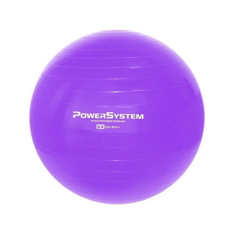 PRO Gimnastikas bumba 55 cm - violeta
