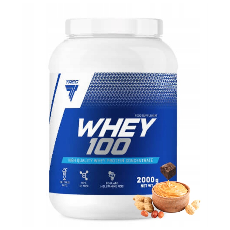 WHEY 100, maapähklivõi – 2000g WHEY 100, maapähklivõi – 2000g