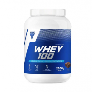 WHEY 100, brūnijas – 2000g