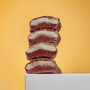 „Chikalab Chika“ peilio baltymų baras šokoladiniame peiliu „Tiramisu“, 50 g