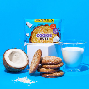 COOKIE NUTS Протеиновое печенье, сливки и кокос, 35 г