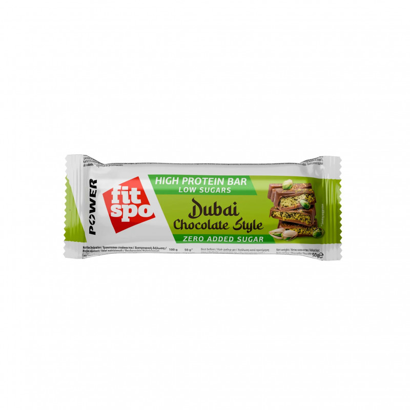 Протеиновый батончик POWER Dubai Chocolate Style, 50 г Протеиновый батончик POWER Dubai Chocolate Style, 50 г