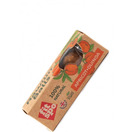 RAWLLIN BALLS веганские конфеты, абрикос-киноа, 48 г