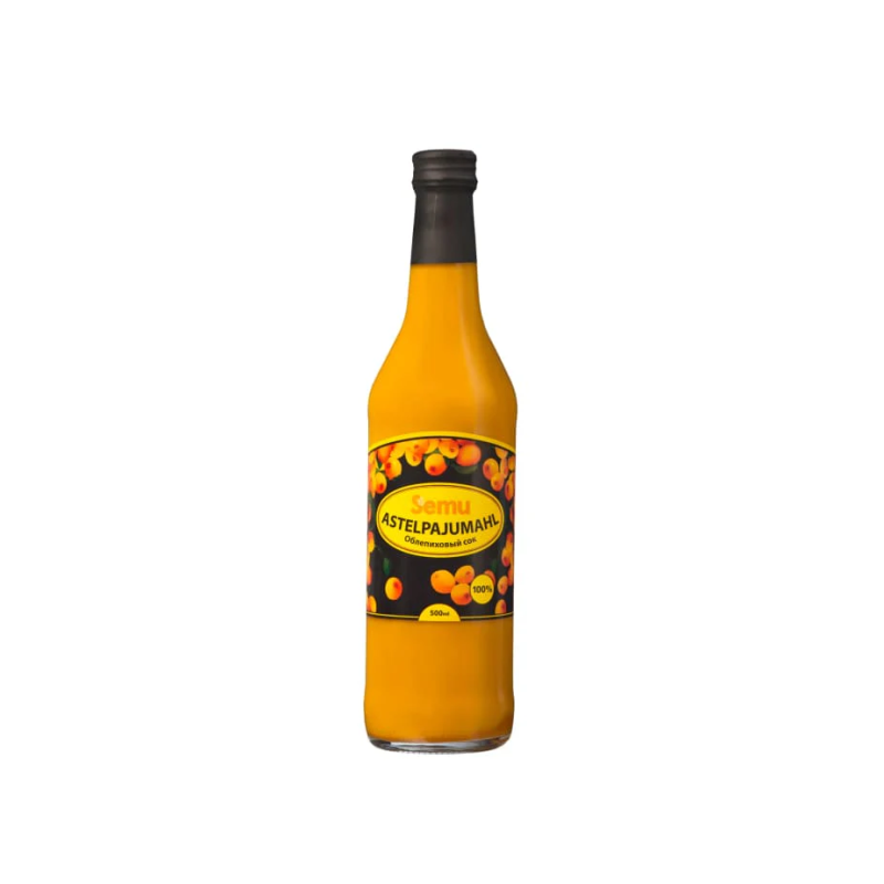 Smiltsērkšķu sula 100% — 0.5 L