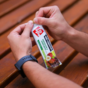 Baltyminis batonėlis SLIM, šokolado ir lazdyno riešutų, 50 g