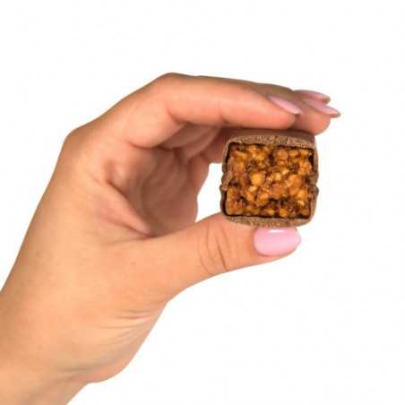 SNAQ Fabriq Qwikler Bar "Zemesriekstu un piena karamele", 40G