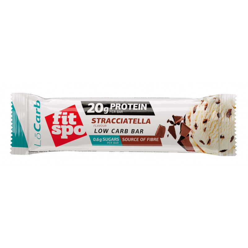 Proteiinipatukka LO CARB, stracciatella, 60 g Proteiinipatukka LO CARB, stracciatella, 60 g