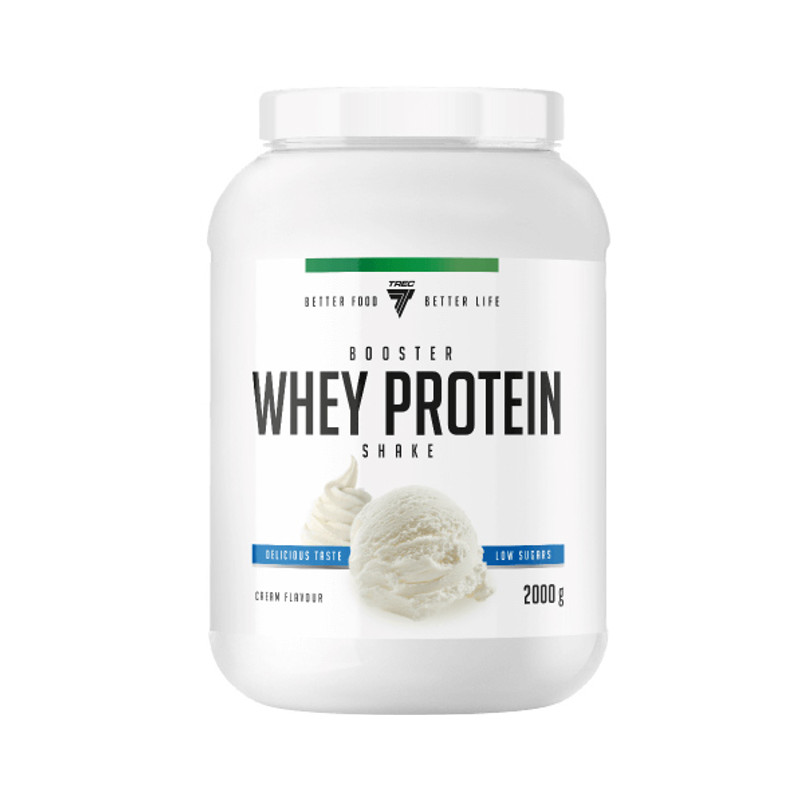 Booster Whey Protein Jar Cream — 2000 g Booster Whey Protein Jar Cream — 2000 g