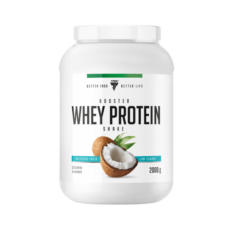 Booster Whey Protein Jar Coconut — 2000 g Booster Whey Protein Jar Coconut — 2000 g