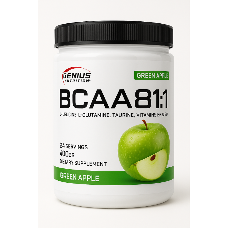 BCAA 8:1:1 Roheline õun — 400 g BCAA 8:1:1 Roheline õun — 400 g