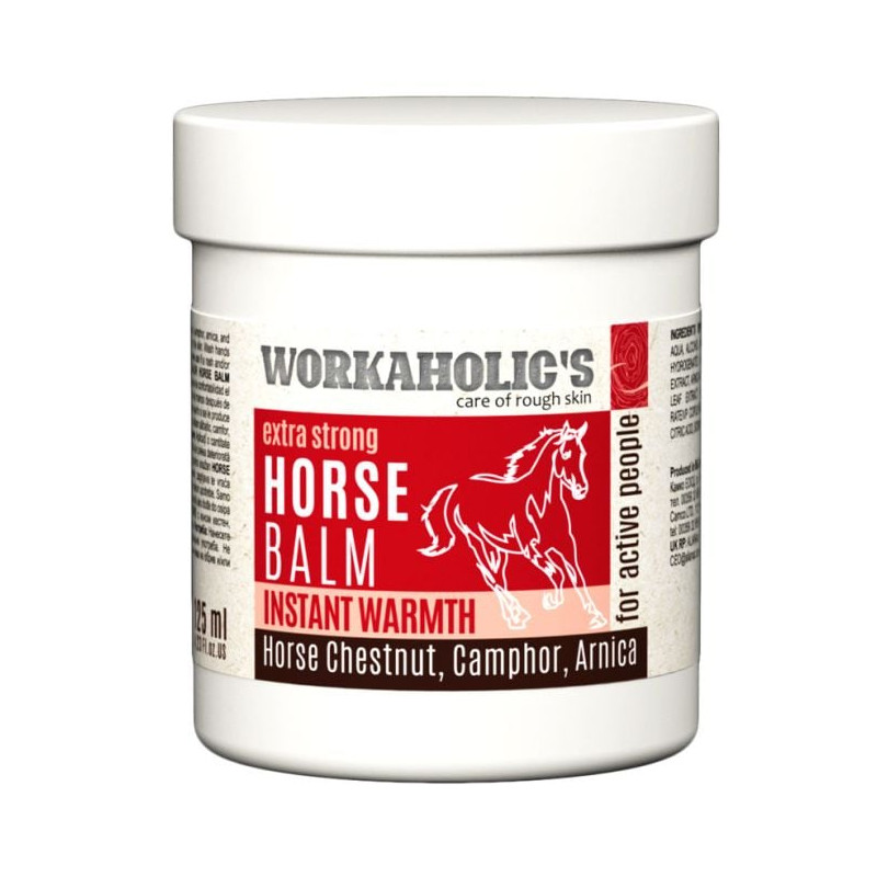 Sildošs ķermeņa balzams WORKAHOLICS — 125 ml Sildošs ķermeņa balzams WORKAHOLICS — 125 ml