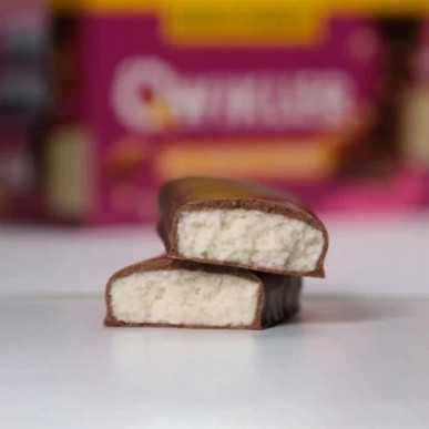 Snaq Fabriq Qwikler -sokeri -Free Chocolate Bar "Marzipan", 35 g – madala kalorsusega toode firmalt Snaq Fabriq, osta SportFit-ist