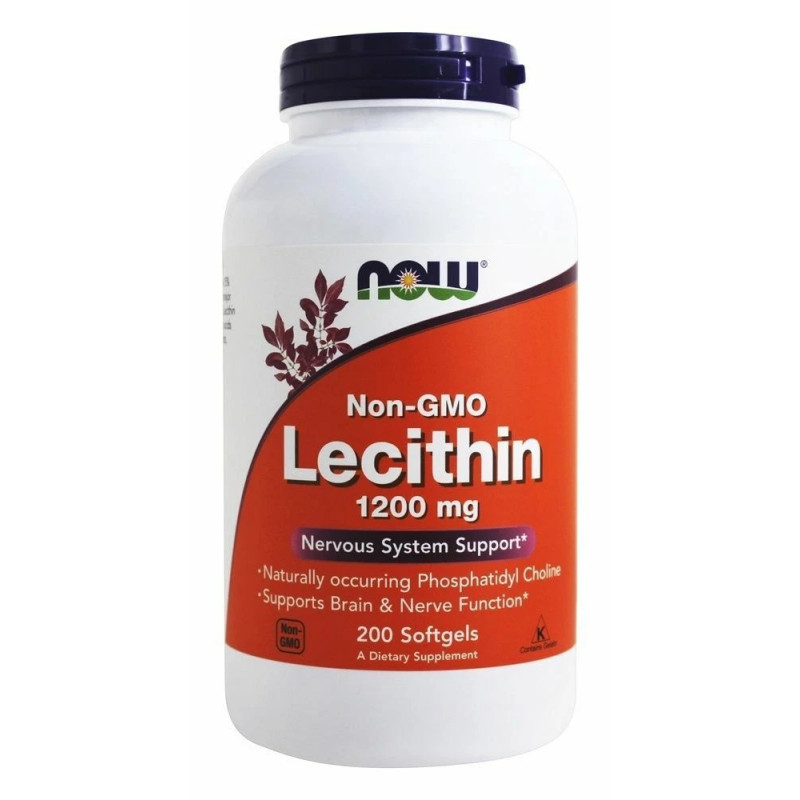 Saulėgrąžų lecitinas, 1200 mg — 200 kapsulių Saulėgrąžų lecitinas, 1200 mg — 200 kapsulių
