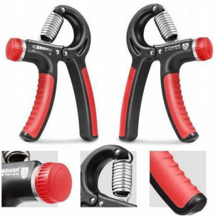 Regulējams roku trenažieris, Melns