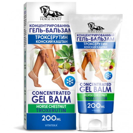 Gēls-balzams "Zirgu kastanis + Troxerutīns"  200 ml