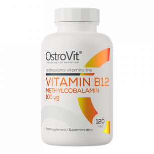 Vitamīns B12 metilkobalamīns, 100 mikrogrami, 120 tabletes