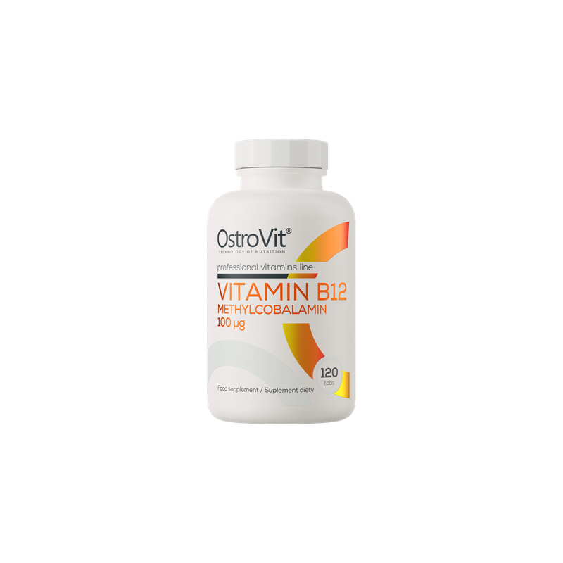 Vitaminas B12 metilkobalaminas, 100 mikrogramų, 120 tablečių Vitaminas B12 metilkobalaminas, 100 mikrogramų, 120 tablečių