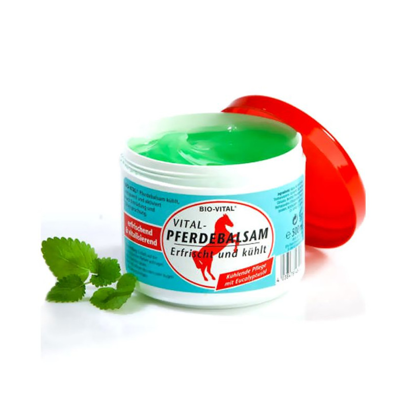 Dzesējošs balzams PFERDEBALSAM BIO VITAL 500 ml Dzesējošs balzams PFERDEBALSAM BIO VITAL 500 ml