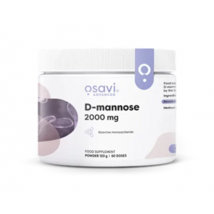 D-manozes pulveris, 2000 mg - 120 grami