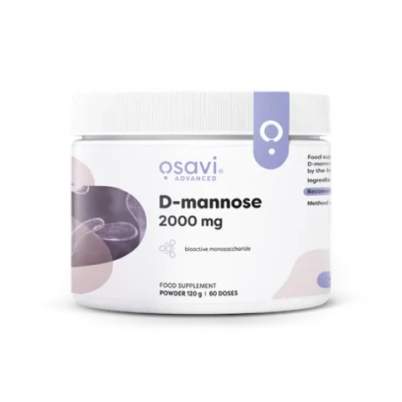 D-manozes pulveris, 2000 mg - 120 grami