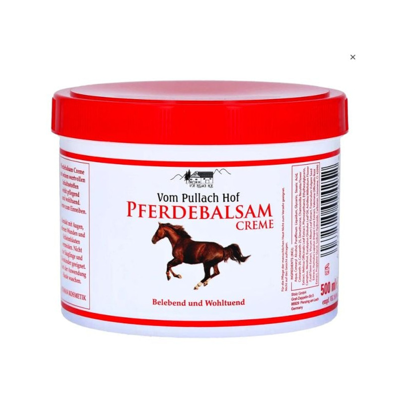 Kūno priežiūros priemonė arklių balzamas/kremas kūnui, 500 ml Kūno priežiūros priemonė arklių balzamas/kremas kūnui, 500 ml