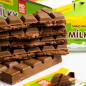 SNAQ Fabriq piena šokolāde ar piena šokolādes riekstu krēmu, 55 g