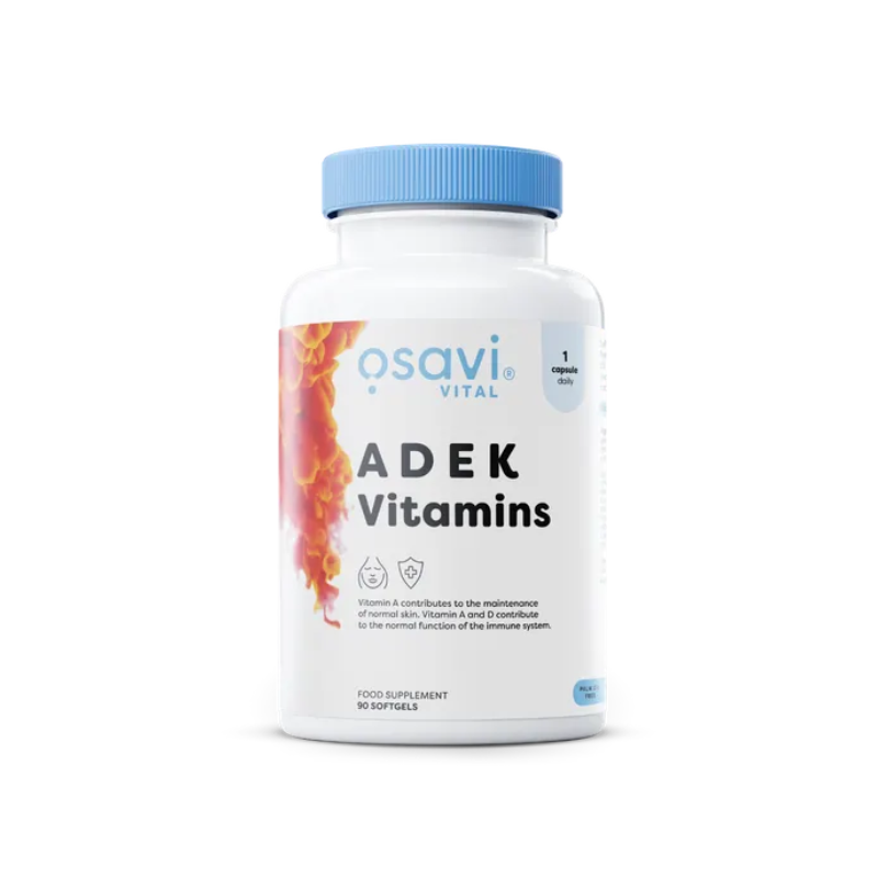 ADEK vitaminai — 90 kapsulių ADEK vitaminai — 90 kapsulių