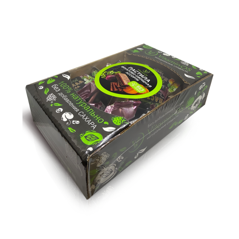 Hedelmä- ja vihannespastillivalikoima — 400 g Hedelmä- ja vihannespastillivalikoima — 400 g