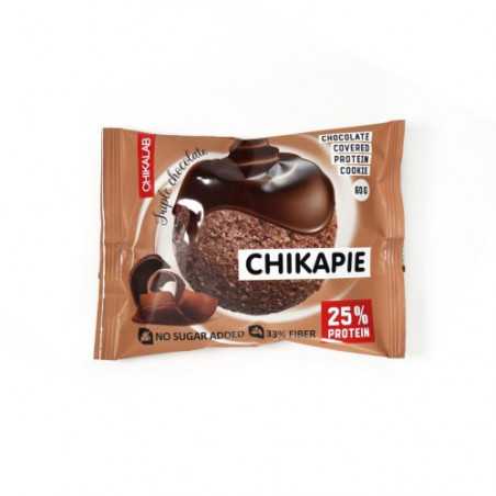 Chikapie "Chikalab" lasitettua evästettä, 60 g (kolminkertainen suklaa)
