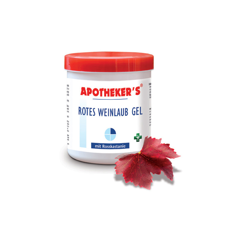 Gels ar sarkanajām vīnogu lapām, 500 ml