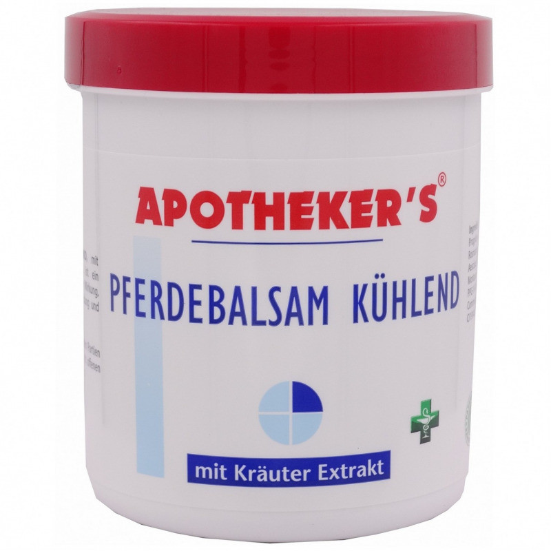 Dzesējošs zirga balzams Apotheker's, 500 ml
