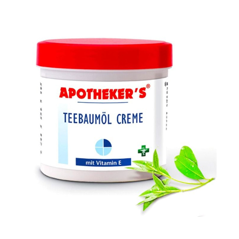 Voide teepuuöljyllä ja E-vitamiinilla Apotheker's, 250 ml Voide teepuuöljyllä ja E-vitamiinilla Apotheker's, 250 ml