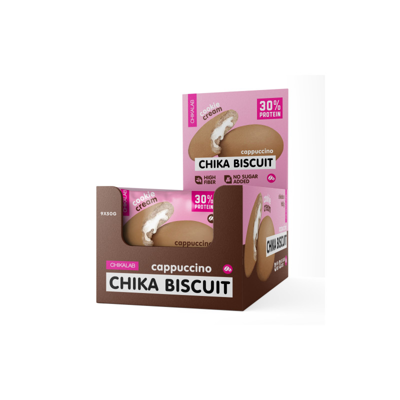 CHIKA biskvitinis sausainis - kapučino, 50 g