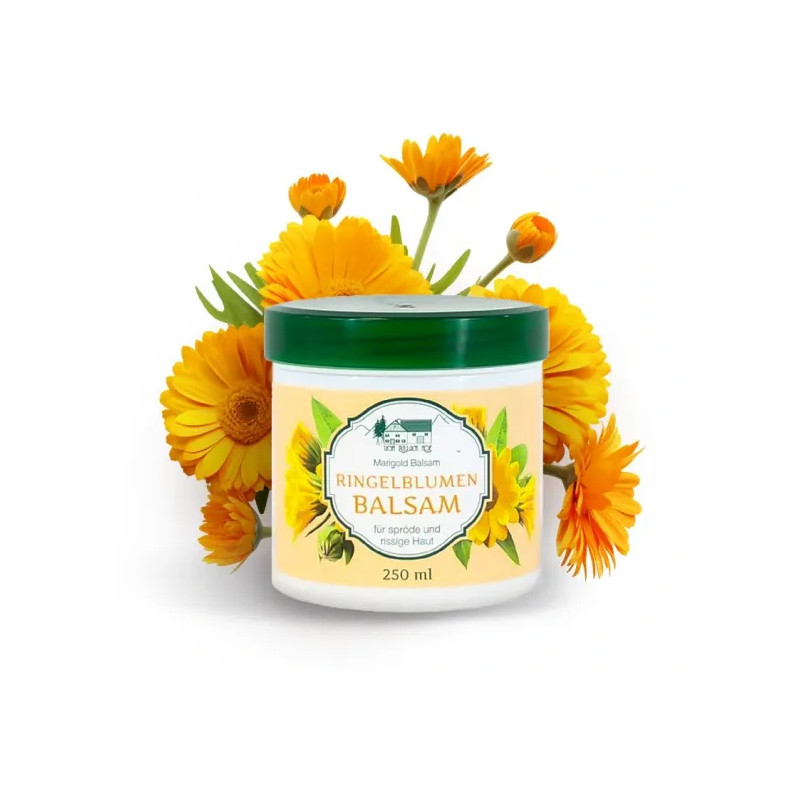 Kūno priežiūros priemonė balzamas kūnui su medetkomis, 250 ml Kūno priežiūros priemonė balzamas kūnui su medetkomis, 250 ml