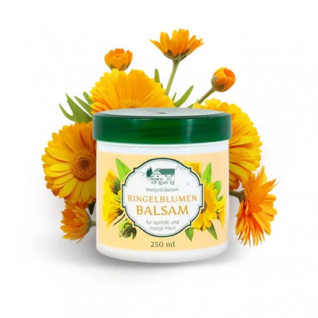 Ķermeņa kopšanas līdzeklis balzams ķermenim ar kliņģerītēm, 250 ml