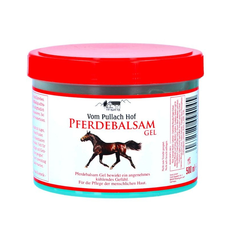 Viilentävä vartalonhoitotuote hevosbalsami/geeli, 500 ml