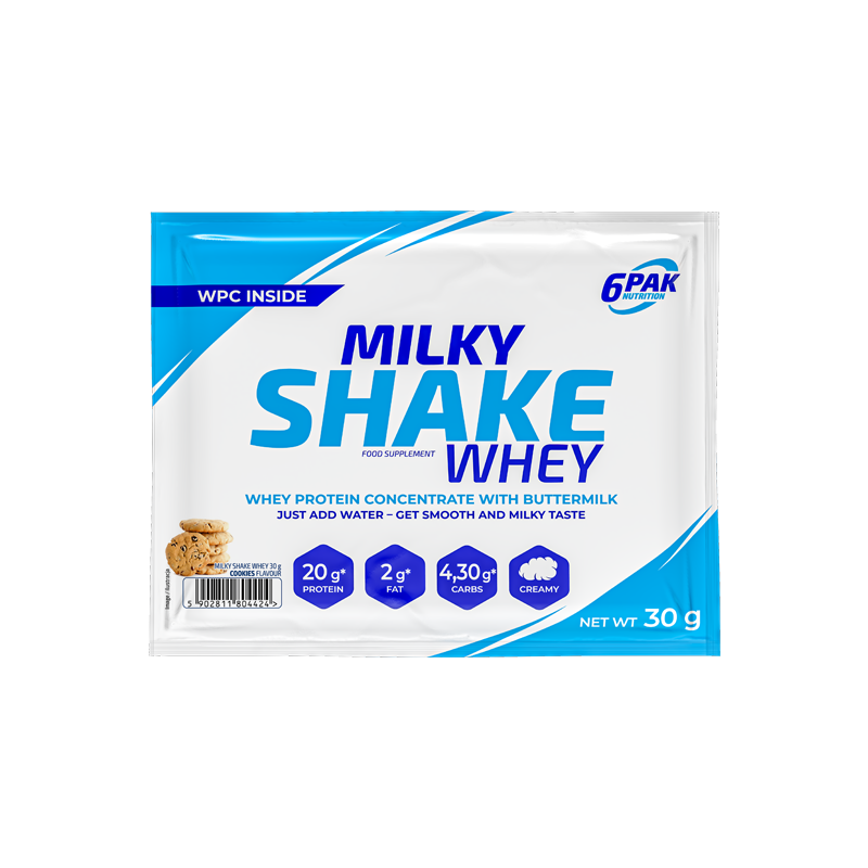 MILKY SHAKE WHEY, cepums, 30 g