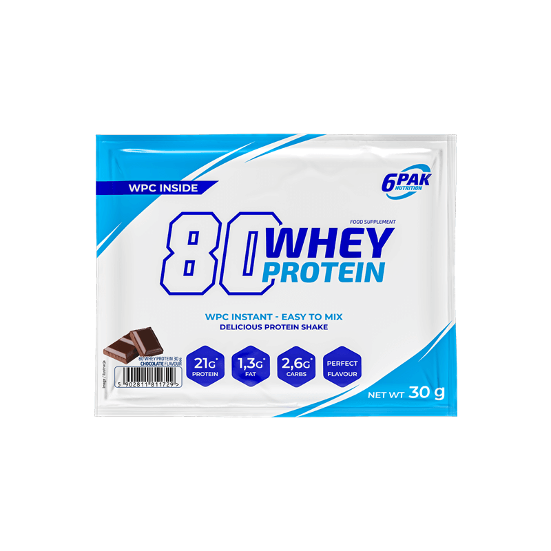 80 WHEY Protein, Chocolate, 30g