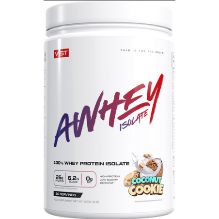 AWhey Isolate, kokosriekstu cepums - 900 g