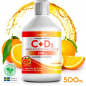 Vitamiinikompleksi C+D3+Zn - 500 ml