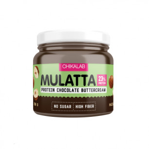 MULATTA suklaaproteiinitahna hasselpähkinöillä, 250 g