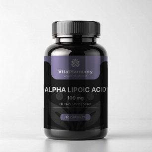Alfa-lipoīnskābe 100 mg — 90 kapsulas