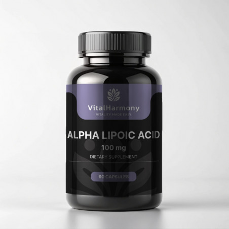 Alfa-lipoīnskābe 100 mg — 90 kapsulas