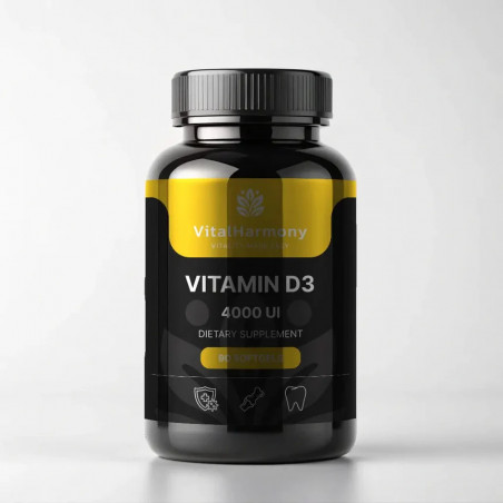 D3 vitaminas 4000 IU — 90 kapsulių