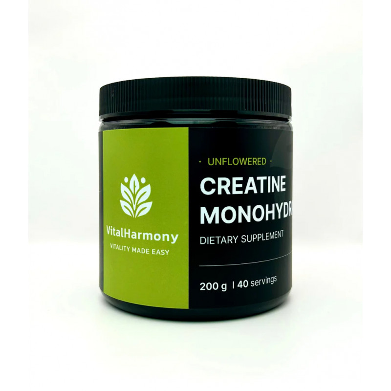 Creatine Monohydrate maitsestamata — 200 g