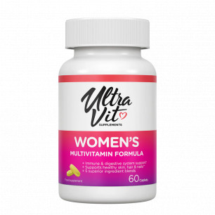 ULTRAVIT Sieviešu Multivitamīnu Formula, 60 tabletes