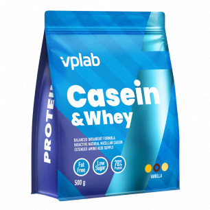 Casein & Whey, ваниль, 500 г