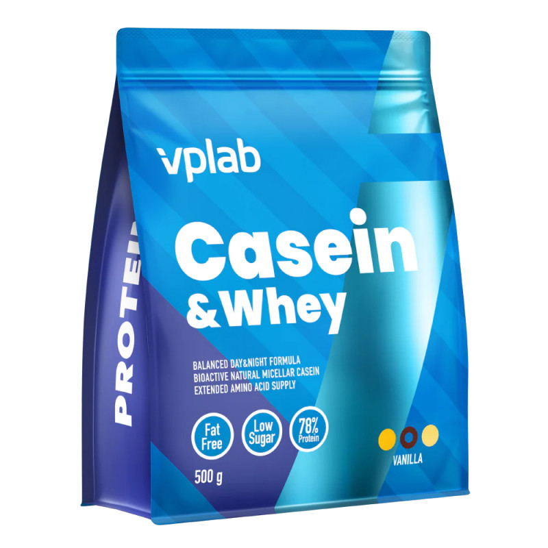 Casein & Whey, ваниль, 500 г